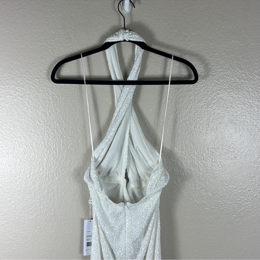 Ronny Kobo Collection Zack Sequin Halter Dress - Picture 8 of 11